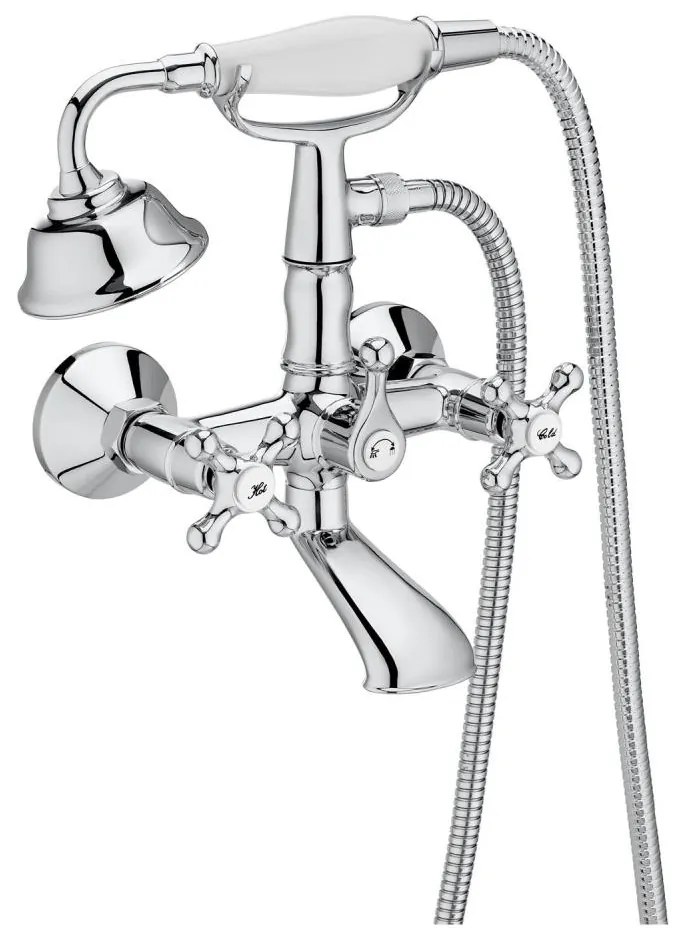 Roca A5A014BC00 - Vaňová súprava s batériou CARMEN lesklý chróm