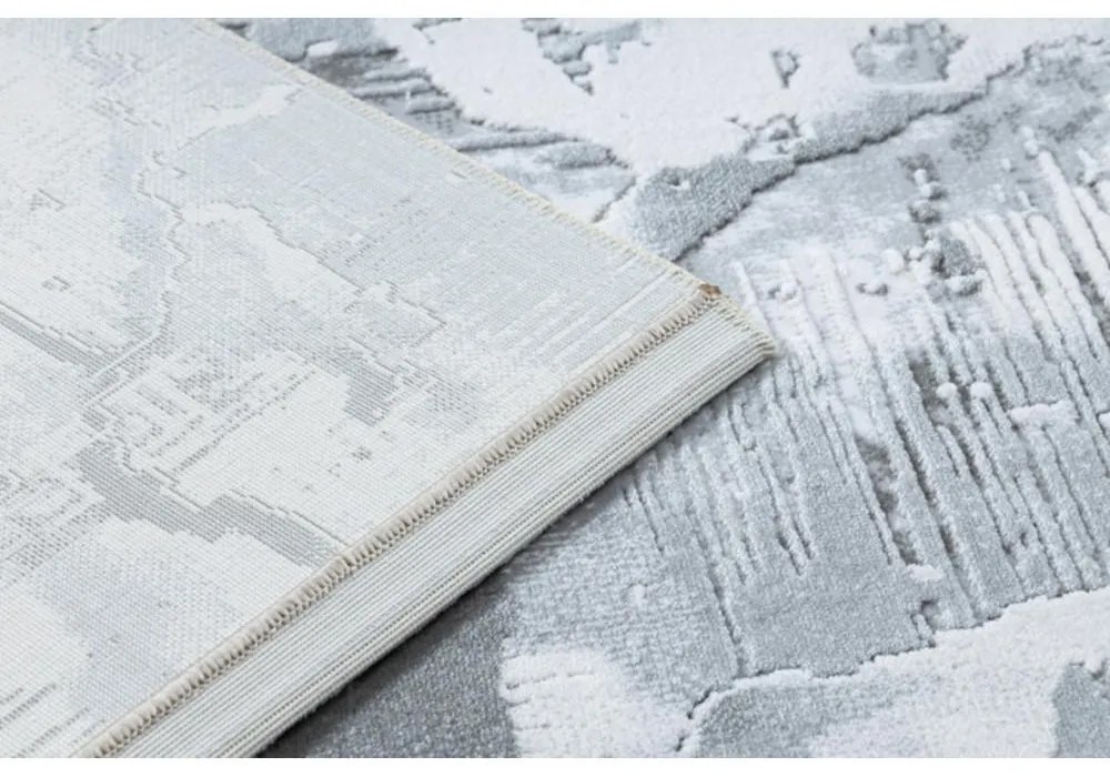 Luxusný kusový koberec akryl Flomea šedý 240x340cm