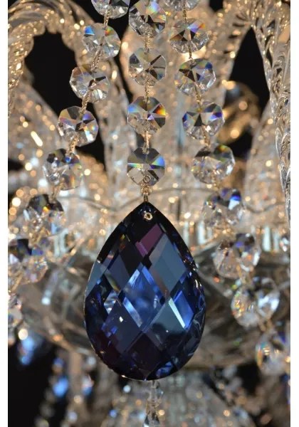 Wranovsky JWZ166182231 - Krištáľový luster na reťazi OCEAN 18xE14/40W/230V