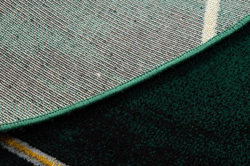 Dywany Łuszczów Kusový koberec Emerald 1022 green and gold kruh - 200x200 (priemer) kruh cm