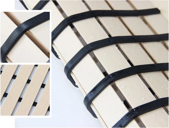 Kúpeľňová predložka XL béžová