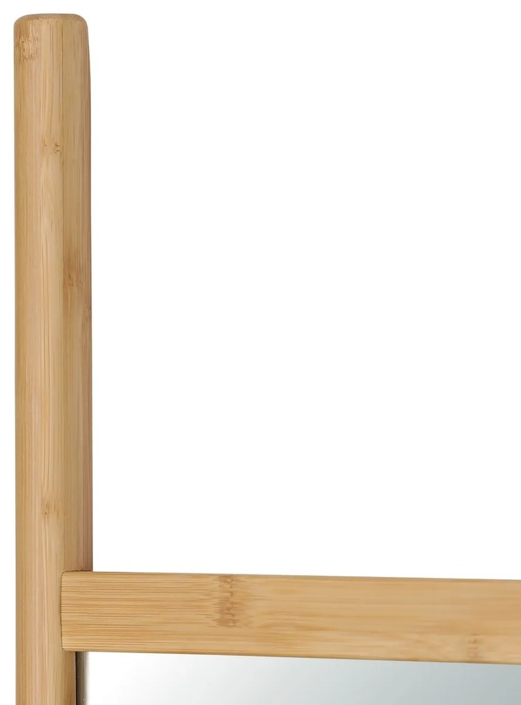Nástenné zrkadlo B028 NAT, bambus