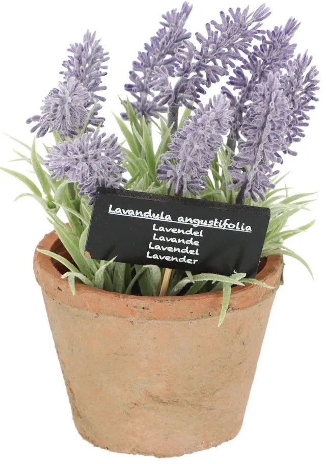 Umelá kvetina (výška 17,5 cm) Lavender – Esschert Design
