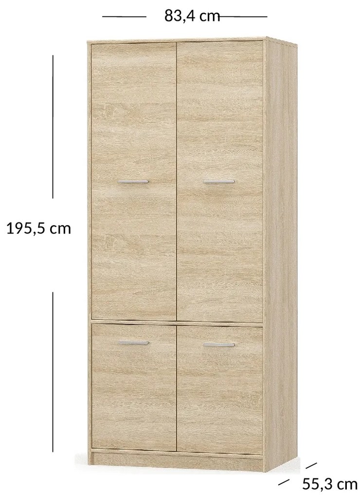 Šatníková skriňa. Vlastná spoľahlivá doprava až k Vám domov. 1053288