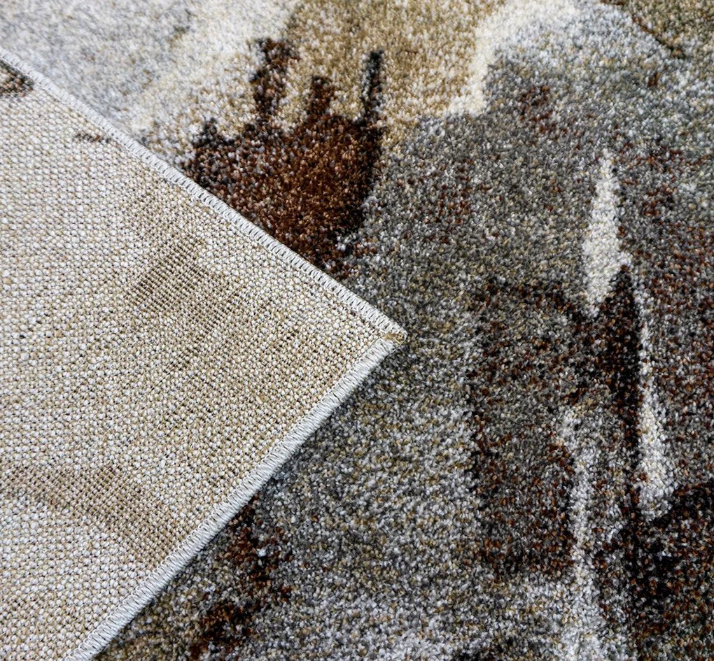 Koberec Wenus 7771 BEIGE – béžovo-hnedý vzorovaný obdĺžnik Rozmer: 300x400 cm
