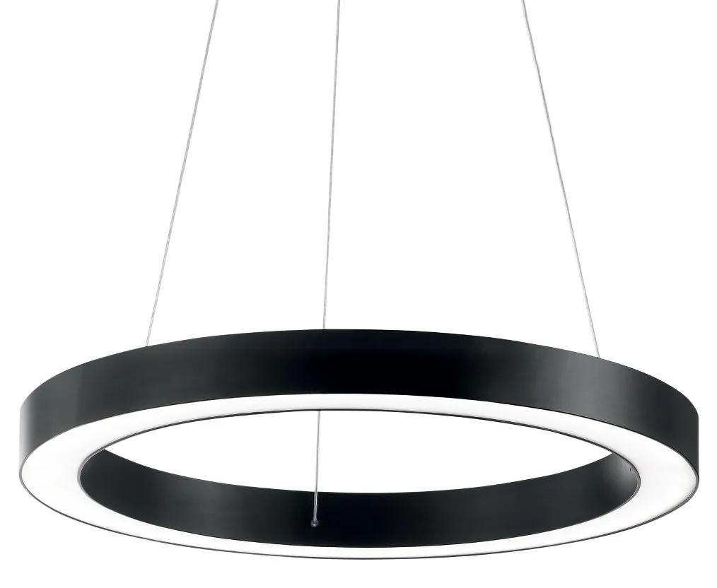 IDEAL LUX LED závesné svietidlo na lanku ORACLE, čierne