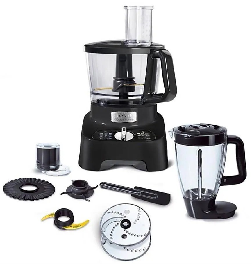 Tefal Kuchynský robot DOUBLE FORCE 1000W/230V čierny