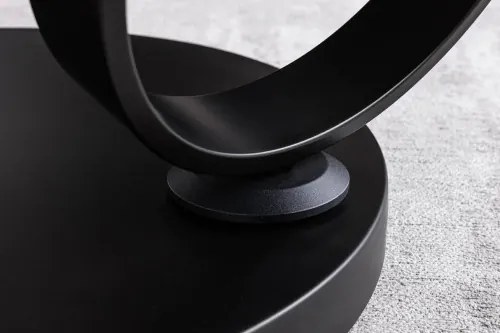 Konferenčný stôl otočný 46316 Rings 80-135x80cm Ceramik  - Komfort-nábytok