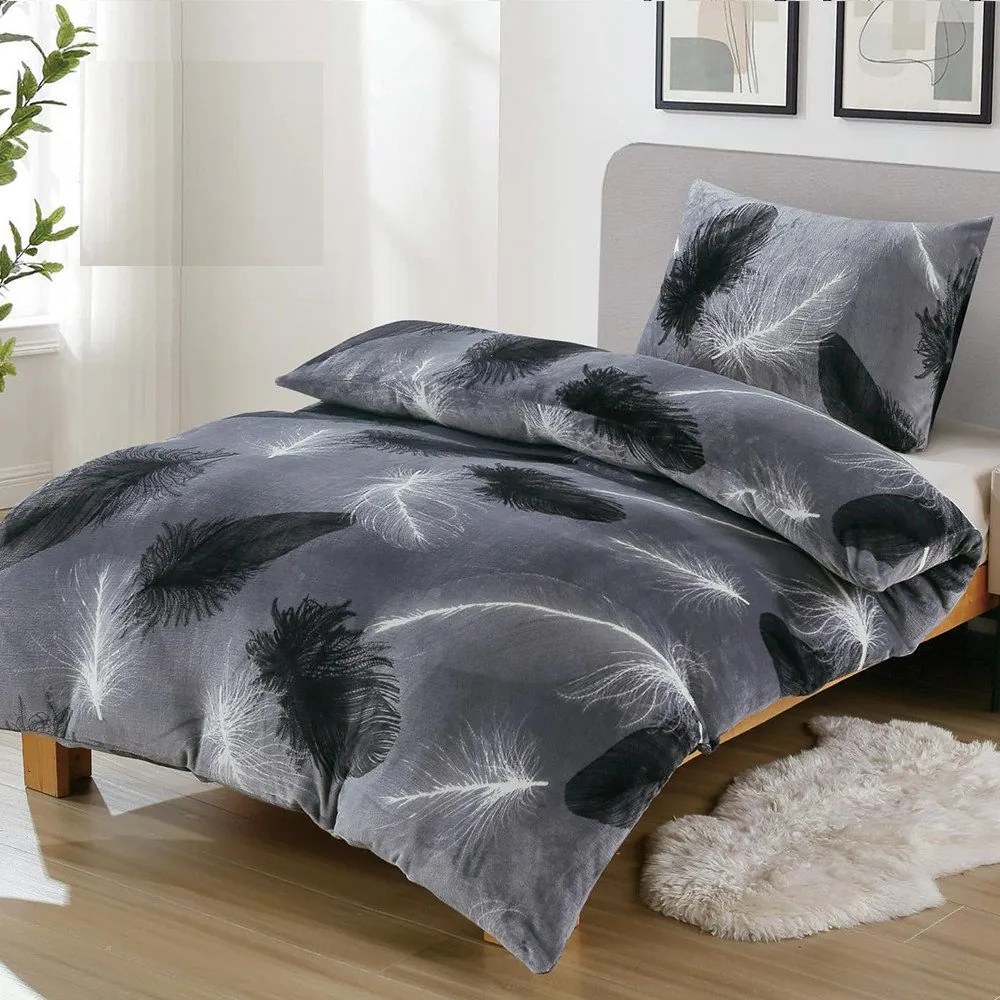 Obliečky Vianoce 11 MikroPlyš 70x90 140x200 cm