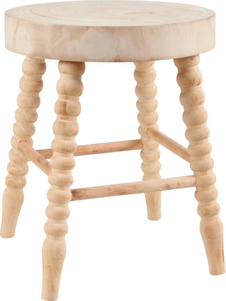 XXXLutz TABURETKA, drevo, 37/45 cm Ambia Home - Kreslá - 0057110178