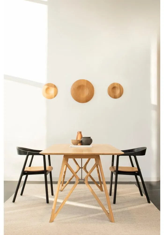 Jedálenský stôl s doskou z dubového dreva 220x90 cm Tink - Gazzda