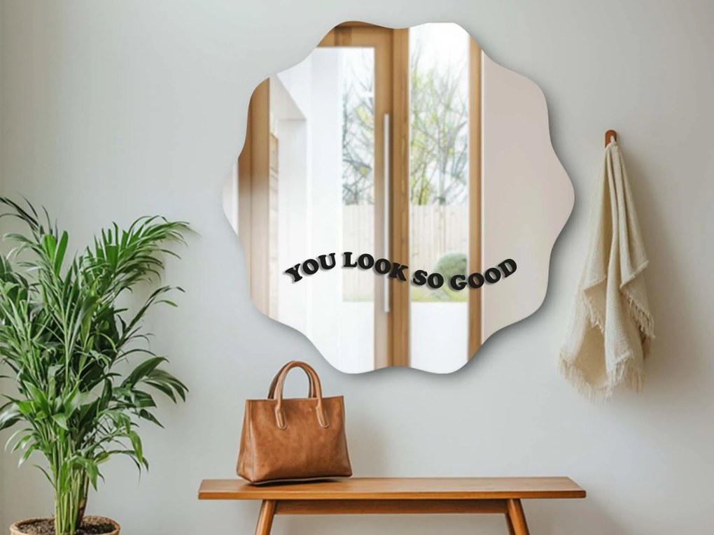 Nálepka na zrkadlo S11 – You look so good