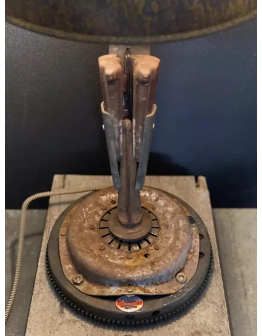 Dizajn upcycling industry lampa MARY