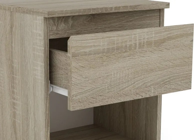 Skrinka/nočný stolík Carlos 401S, dub sonoma