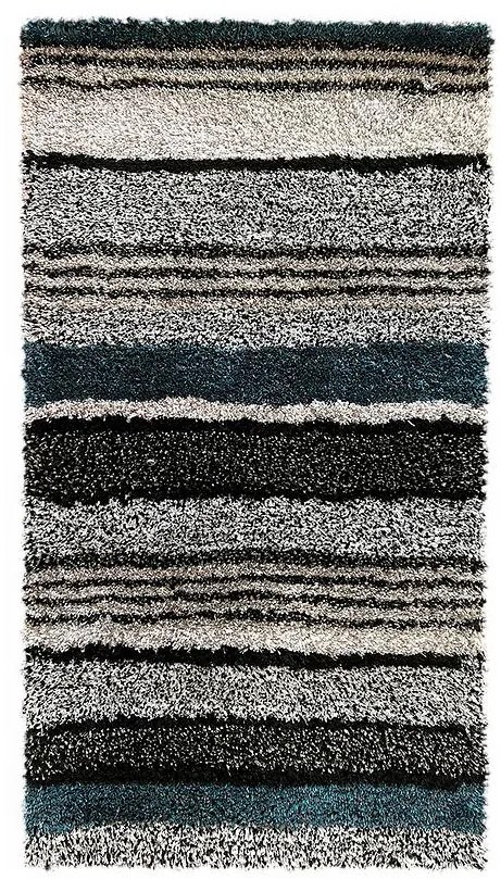 Koberec Shaggy Sonic 0.8/1.5 Psr-9215 modrý