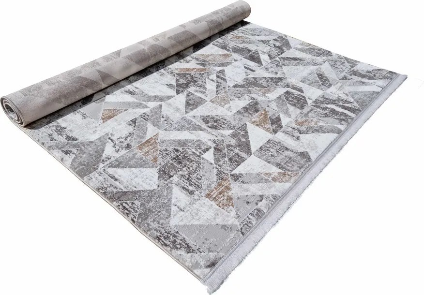 DC Koberec Exclusive 102 tmavá vizion zlatá Rozmer: 200×290 cm