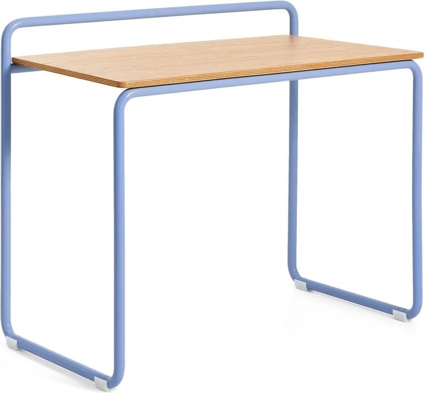 Detský písací stôl s doskou v dekore jaseňového dreva 45x82 cm Tinn – Kave Home