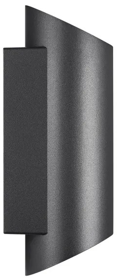 Nordlux - Vonkajšie nástenné svietidlo NICO 2xGU10/35W/230V IP54 čierna