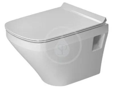 DURAVIT DuraStyle závesné WC Compact, Rimless, s HygieneGlaze, biela, 2571092000