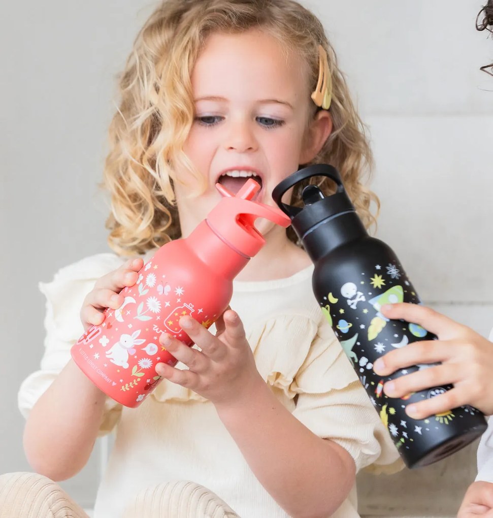 A Little Lovely Company - antikorová fľaša na pitie, 350 ml - zábava