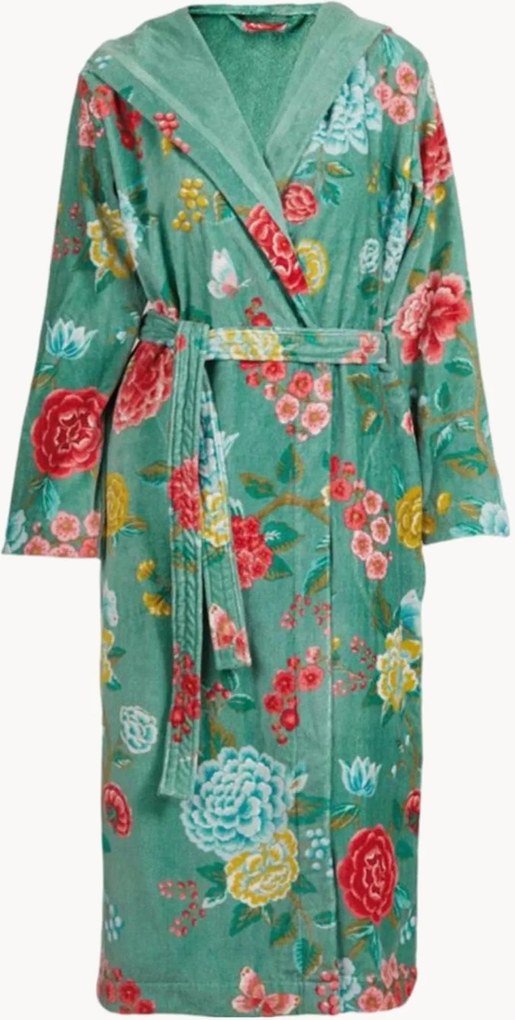 Dámsky župan z bavlneného velúru Good Evening