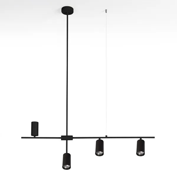 Brilagi - Závesný luster CRANE 4xGU10/30W/230V čierny