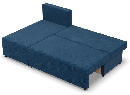 Rohová rozkladacia sedačka FERMO Poso granátová