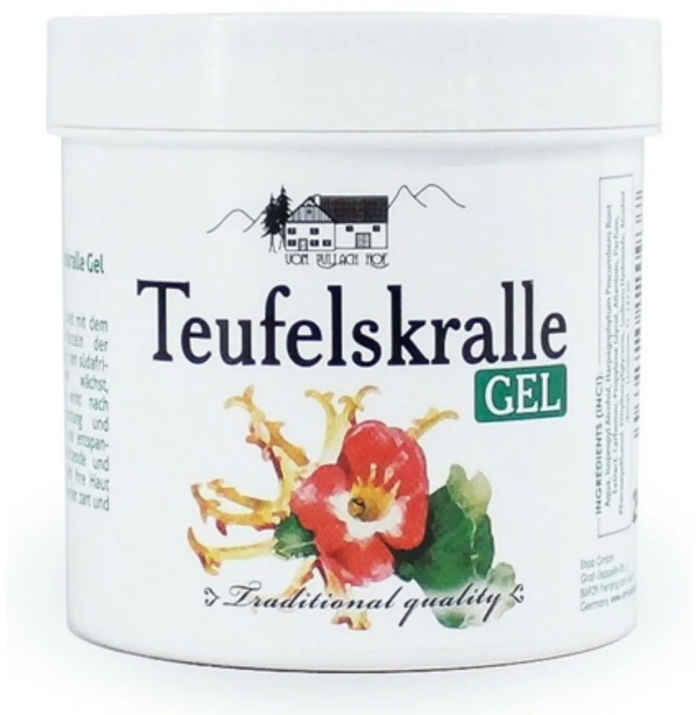 Masážny gél Čertov pazúr, 250 ml