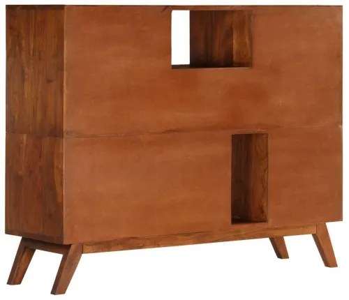 vidaXL Komoda z akáciového dreva 115x35x86 cm-
