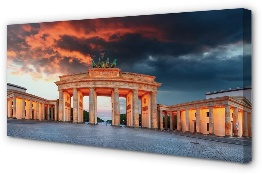 Obraz na plátne Nemecko Brandenburg Gate 120x60 cm