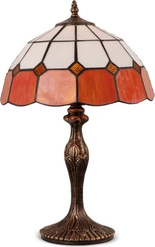 BRILAGI - Tiffany vitrážová stolná lampa SIENNA 1xE27/60W/230V