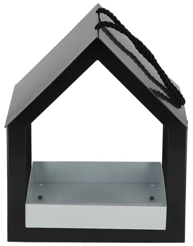 Antracitovosivá vtáčia búdka Esschert Design