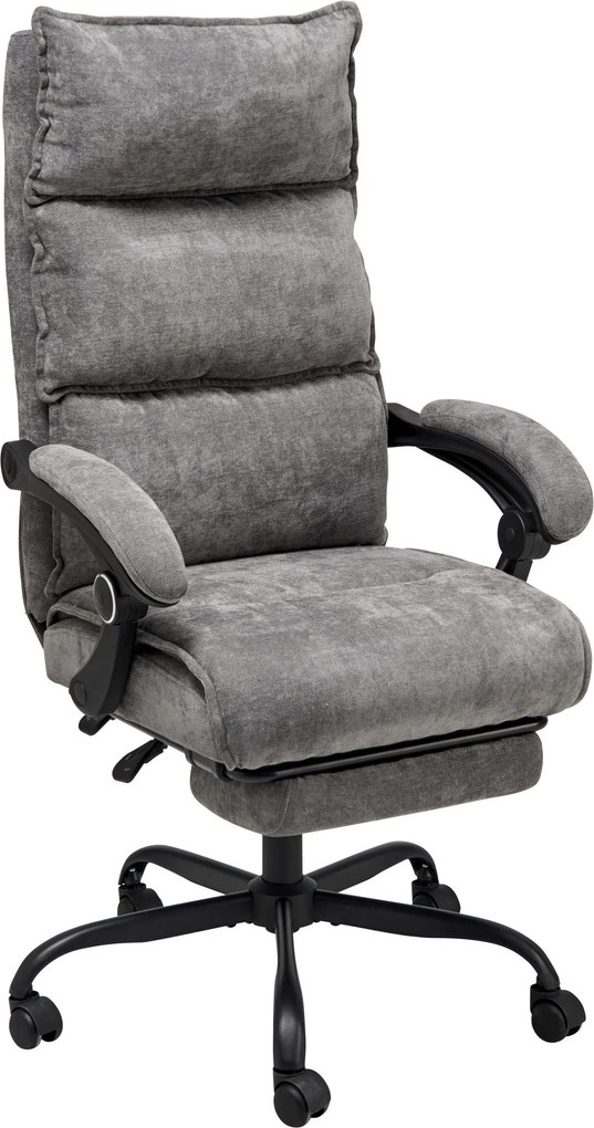 XXXLutz OTOČNÁ STOLIČKA, ženilka, sivá Livetastic - Online Only kancelárie - 001884005101