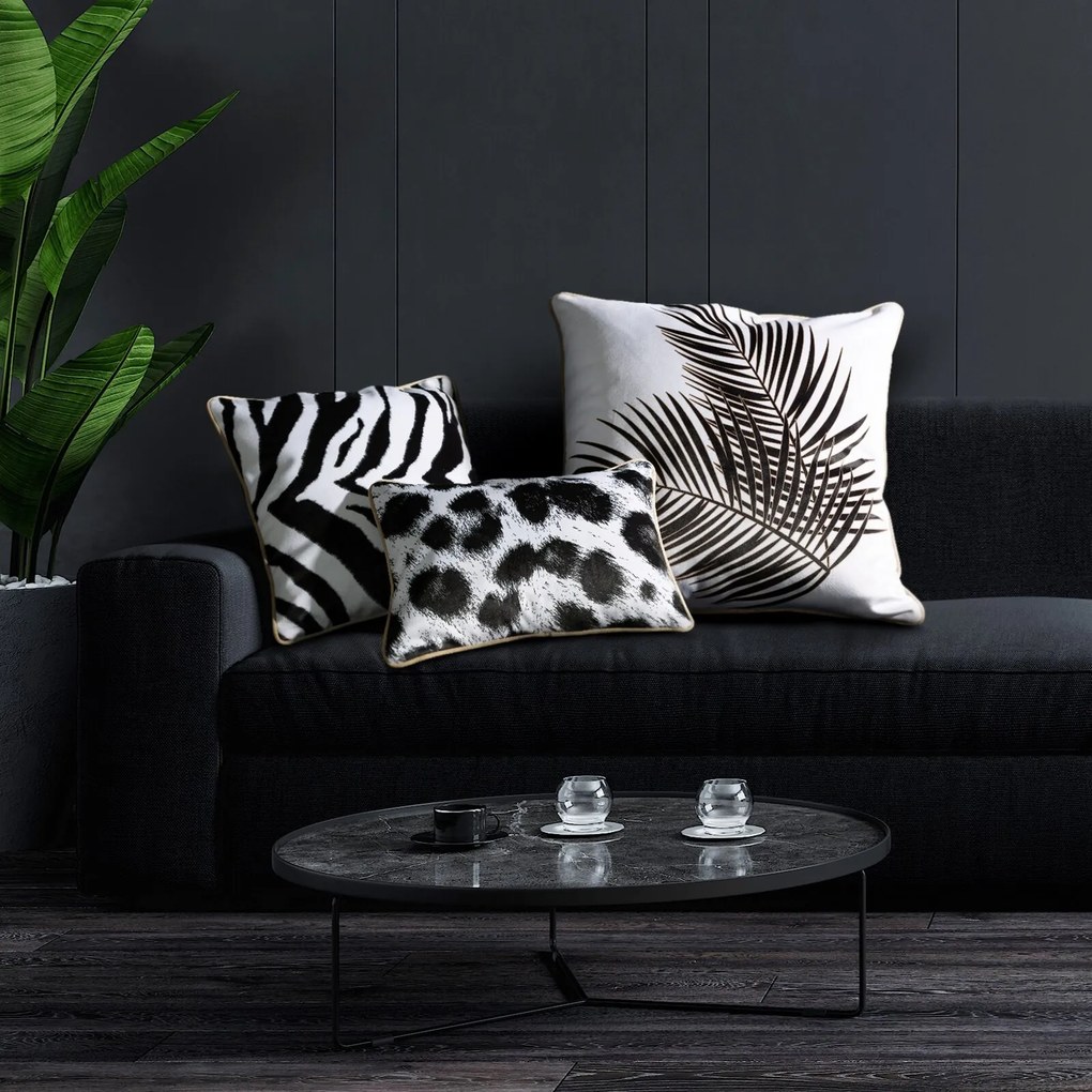 DEKORAČNÁ OBLIEČKA NA VANKÚŠ EVA MINGE 10B 45X45 CM VZOROVANÁ