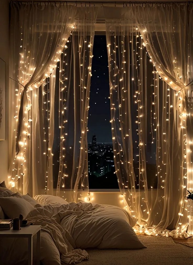 Vianočné svetielka vnútorné teplá biela 200 LED