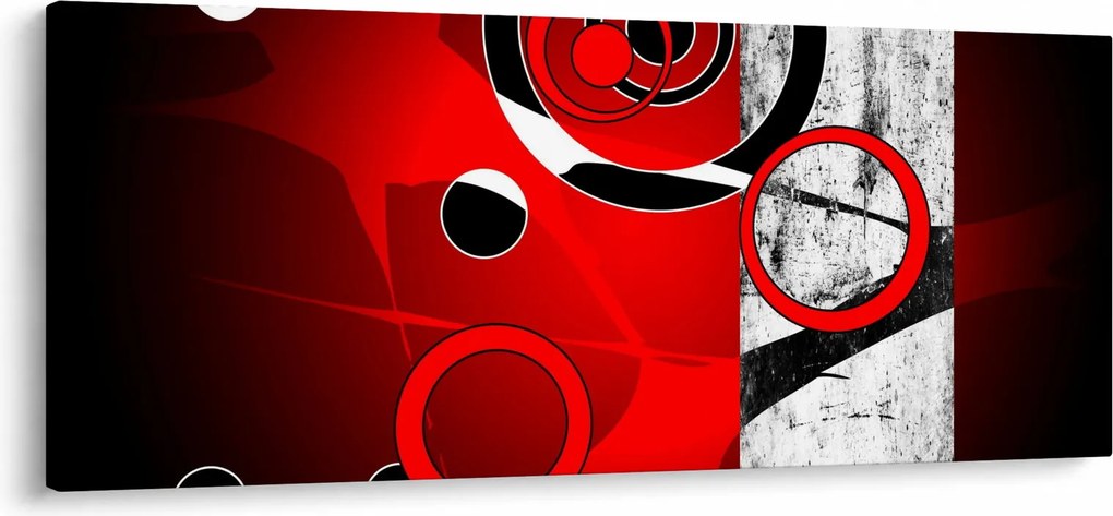 Obraz abstrakcie (120x50 cm)