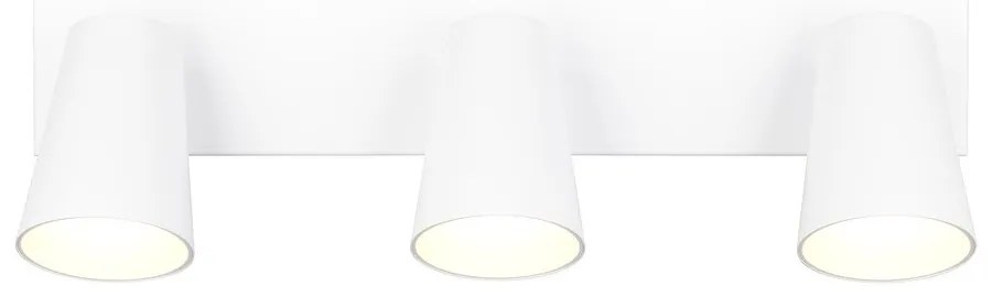 Biele bodové svietidlo ø 8 cm Sharp – Trio