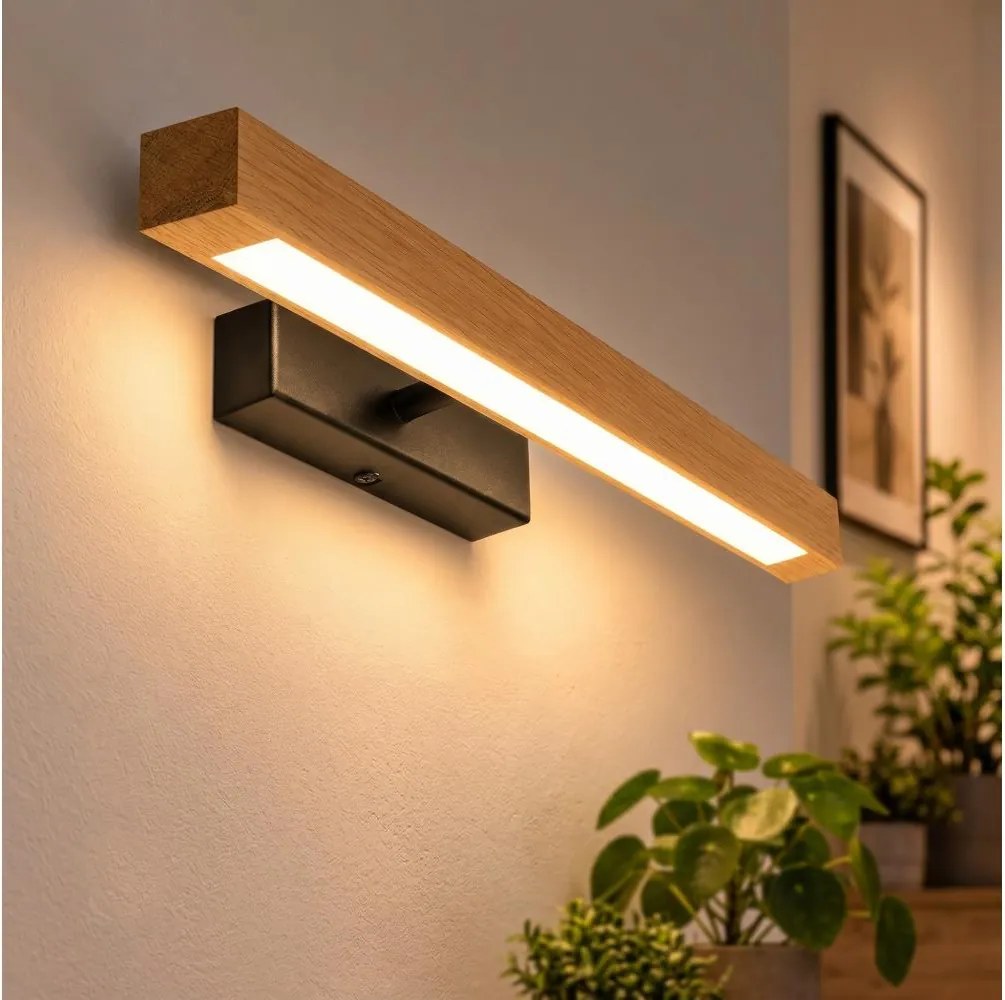 LED obrazové svietidlo VERDE LED/5,5W/230V 3000K 46 cm dub/čierna