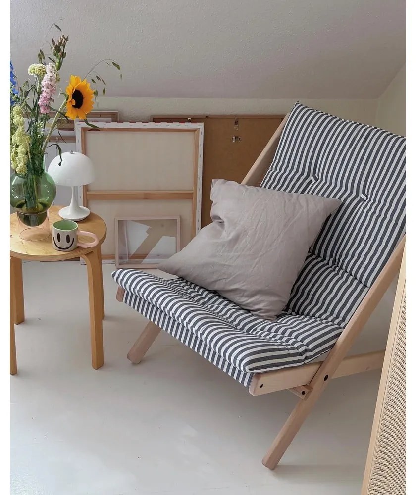 Skladacie kreslo Karup Design Boogie Raw/Beach Blue