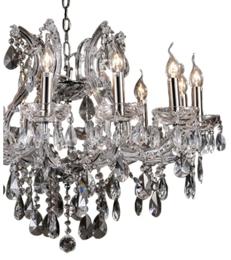Krištáľ luster do obývačky Ø75*57