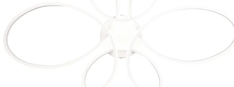 Biele LED stropné svietidlo 45.5x83 cm Fly – Trio