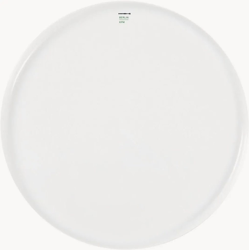 Ručne vyrobené porcelánové plytké taniere Lab, 2 ks