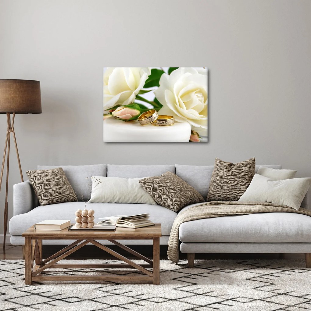 Obraz - Svadobný deň (70x50 cm)