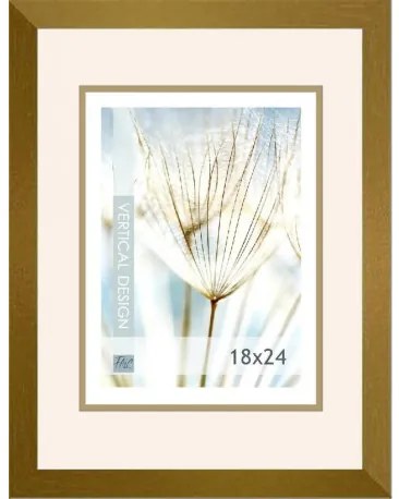 Fotorám 18x24, Quadro/GOLD