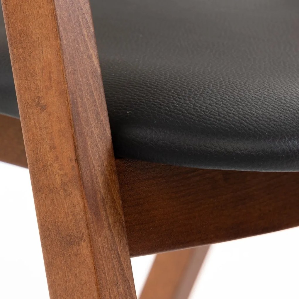 KIARA DIZAJNOVÁ DREVENÁ STOLIČKA walnut