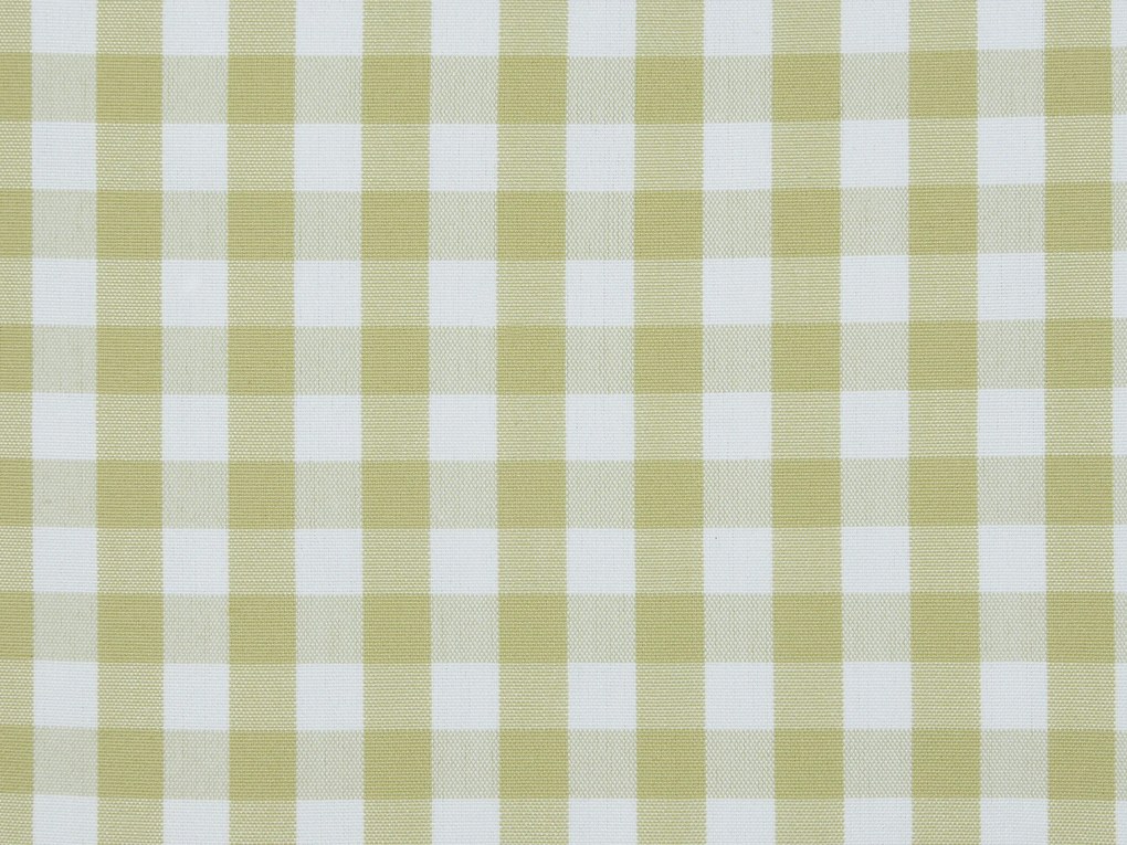 Dekoratívny vankúš 40 x 60 cm olivovozelená/biela TALYA Beliani