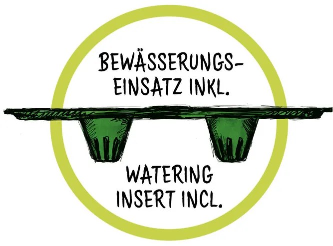 Scheurich Kvetináč Groove Plus, 31 l (karbón)  (100375193)