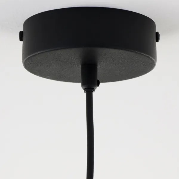 Jupiter 2028 - Luster na lanku FIORI 1xG9/10W/230V čierna/zlatá/číra