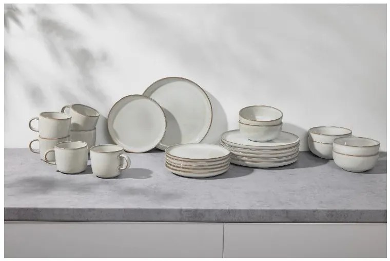 Silvercrest®  Súprava kuchynského riadu, 24-dielna (sivá)  (100395229)