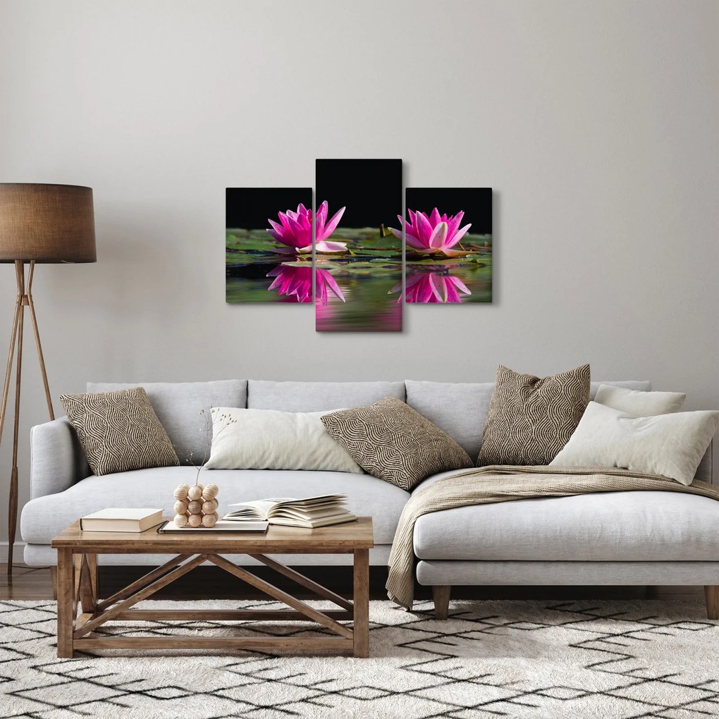 Obraz lekien na vode (90x60 cm)